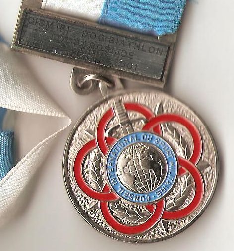 Fexíkova medaile z jeho prvního závodu!!!